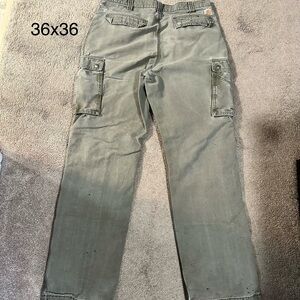 Carhartt Olive Cargo Pants